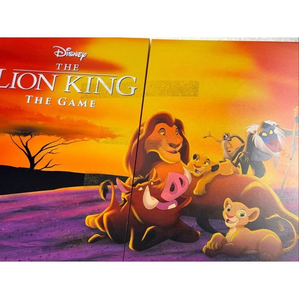 Disney The Lion King Board Game/Wood Retro Edition
